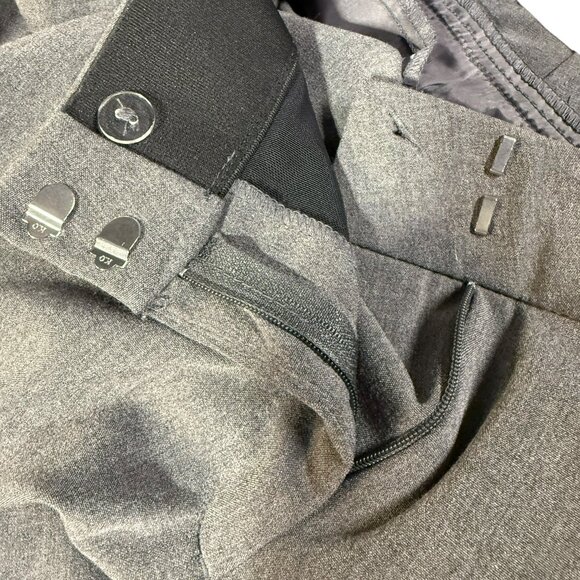 NWT Briggs Perfect Waistband with Slimming Solution Size 12Short - Heather Gray - Picture 3 of 8